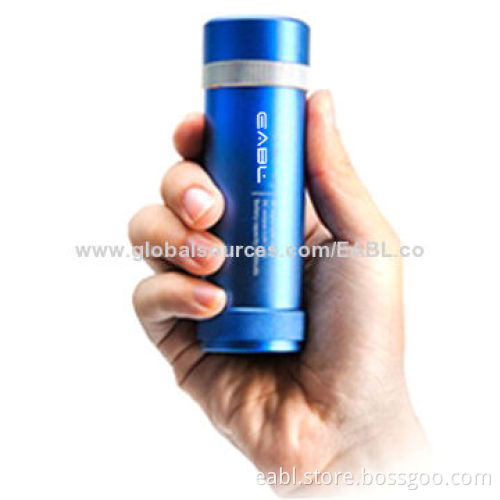External Battery Packs, Flashlight, Waterproof, Alloy Housing, 6,600mAh, 200g